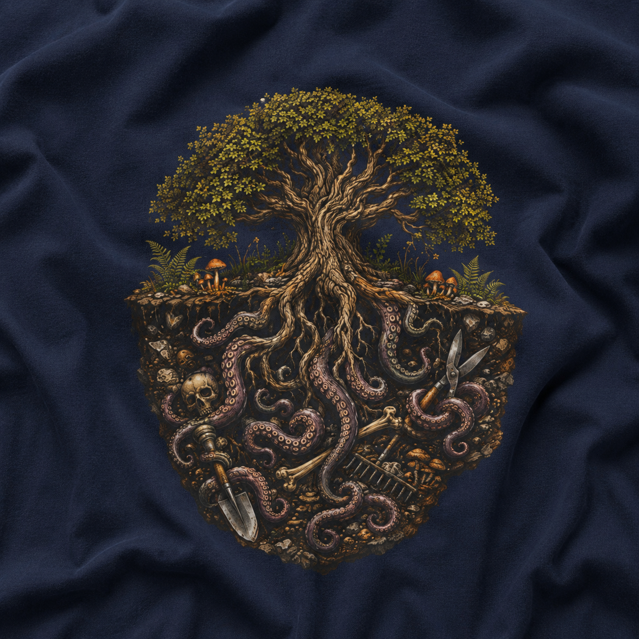 Octopus Tree Version One T‑Shirt