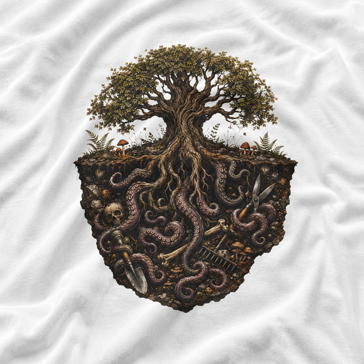 Octopus Tree Version One T‑Shirt