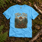 Tree Zen Version 3 with Forest and Mountains in background T‑Shirt