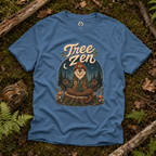 Tree Zen Version 4 Nighttime Forest T‑Shirt