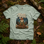 Tree Zen Version 4 Nighttime Forest T‑Shirt