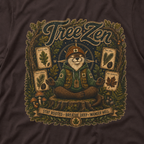 Tree Zen Version 5 Tree Labels T‑Shirt