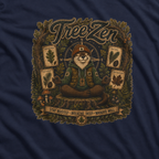 Tree Zen Version 5 Tree Labels T‑Shirt