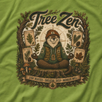 Tree Zen Version 5 Tree Labels T‑Shirt
