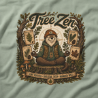 Tree Zen Version 5 Tree Labels T‑Shirt
