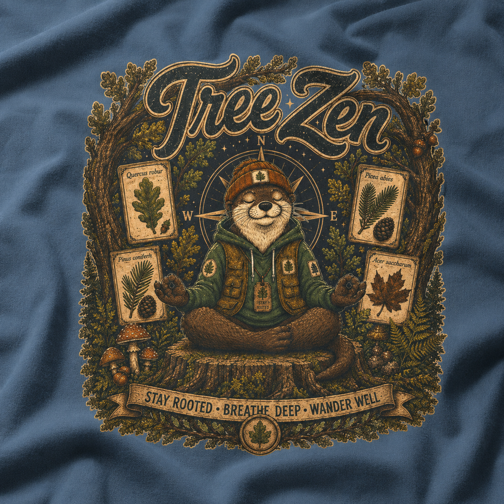 Tree Zen Version 5 Tree Labels T‑Shirt