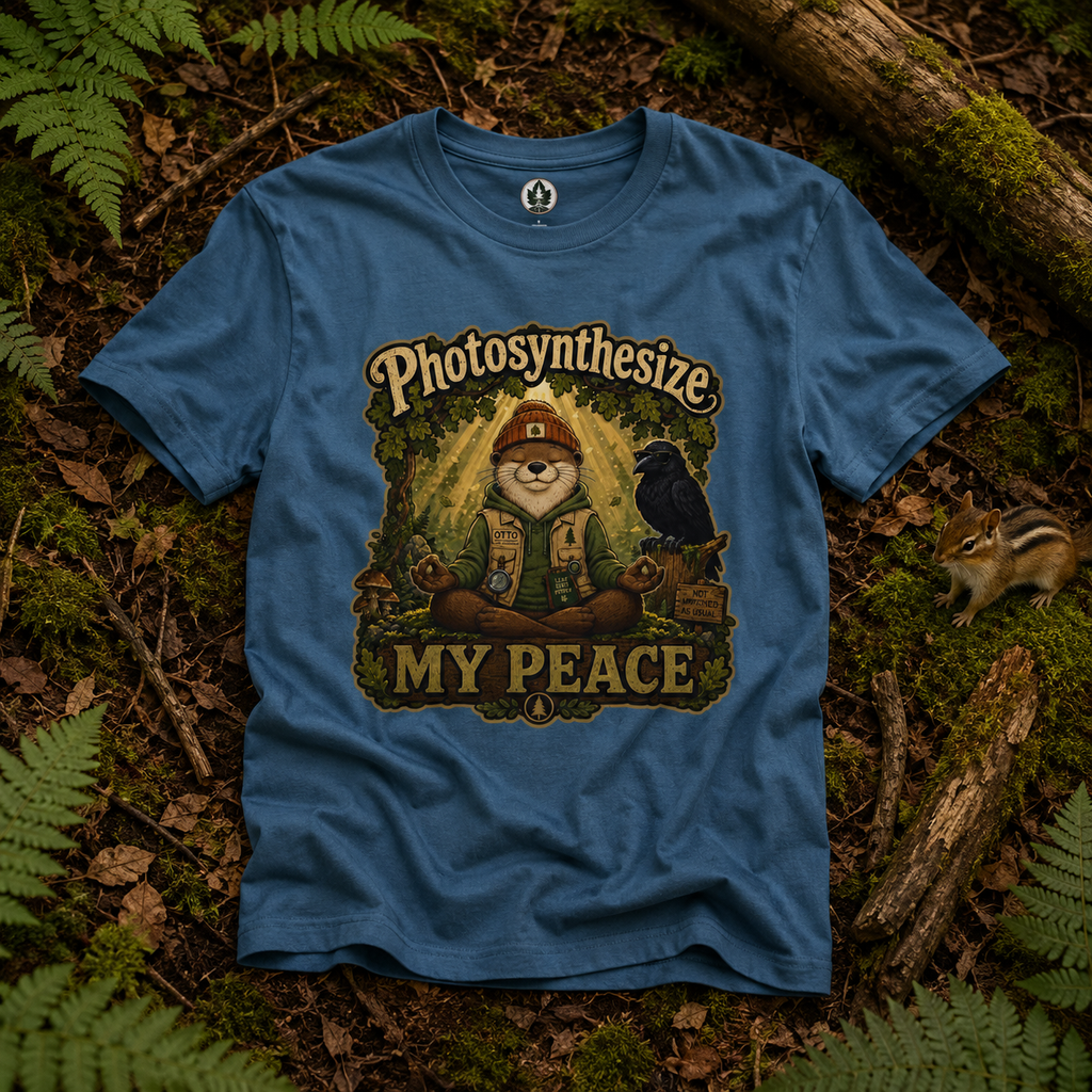 Photosynthesize My Peace Version 1 Tree Labels T‑Shirt