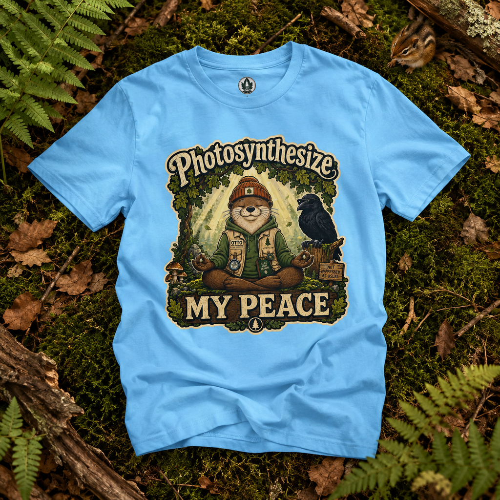 Photosynthesize My Peace Version 1 Tree Labels T‑Shirt