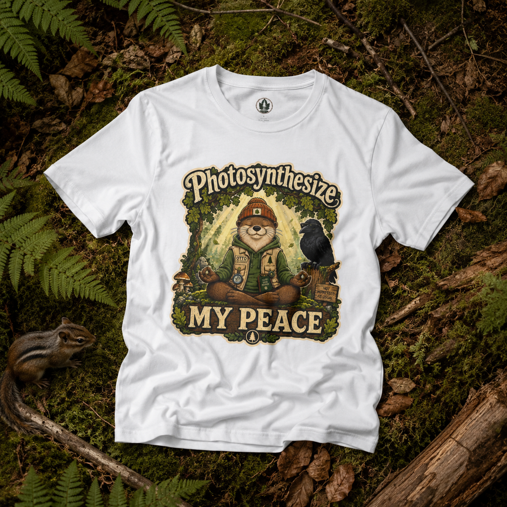 Photosynthesize My Peace Version 1 Tree Labels T‑Shirt