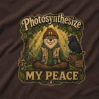 Photosynthesize My Peace Version 1 Tree Labels T‑Shirt