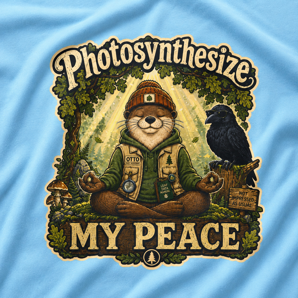 Photosynthesize My Peace Version 1 Tree Labels T‑Shirt