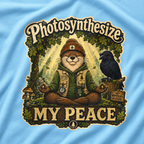 Photosynthesize My Peace Version 1 Tree Labels T‑Shirt