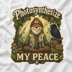 Photosynthesize My Peace Version 1 Tree Labels T‑Shirt