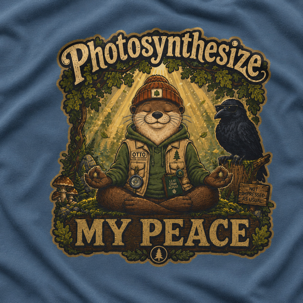 Photosynthesize My Peace Version 1 Tree Labels T‑Shirt
