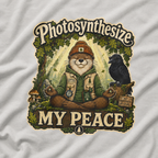 Photosynthesize My Peace Version 1 Tree Labels T‑Shirt