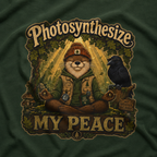 Photosynthesize My Peace Version 1 Tree Labels T‑Shirt