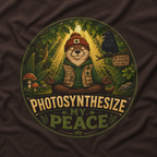Photosynthesize My Peace Version 2 Tree Labels T‑Shirt