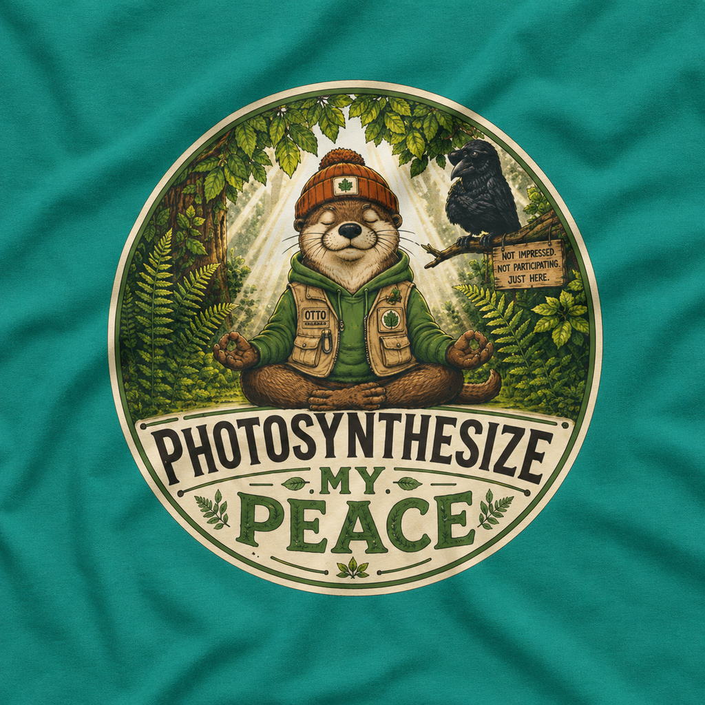 Photosynthesize My Peace Version 2 Tree Labels T‑Shirt