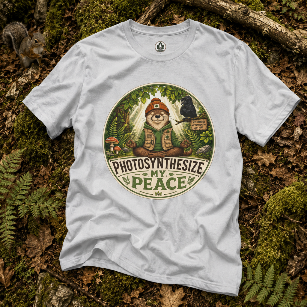 Photosynthesize My Peace Version 2 Tree Labels T‑Shirt