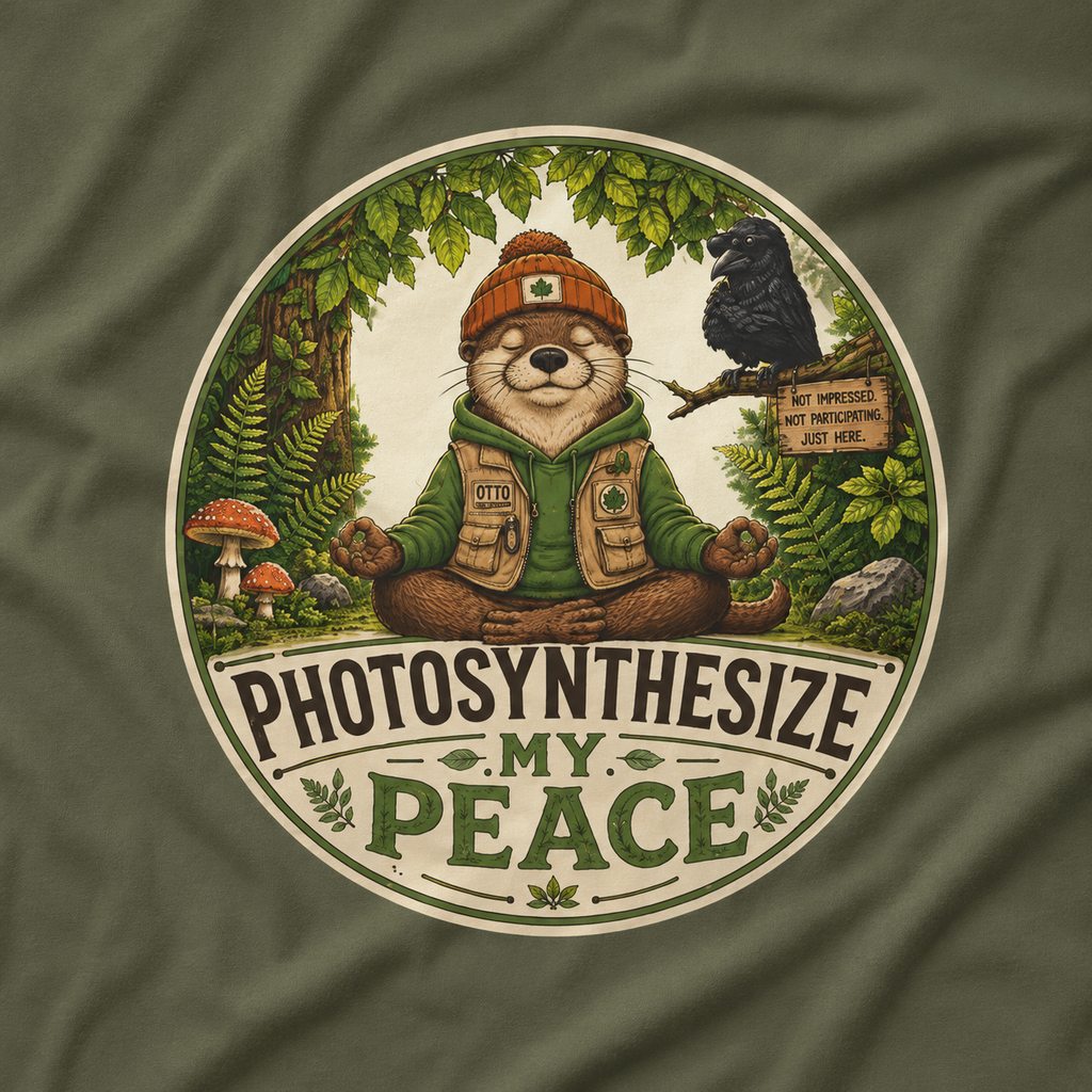 Photosynthesize My Peace Version 2 Tree Labels T‑Shirt