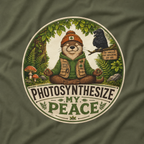 Photosynthesize My Peace Version 2 Tree Labels T‑Shirt
