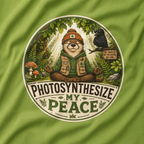 Photosynthesize My Peace Version 2 Tree Labels T‑Shirt
