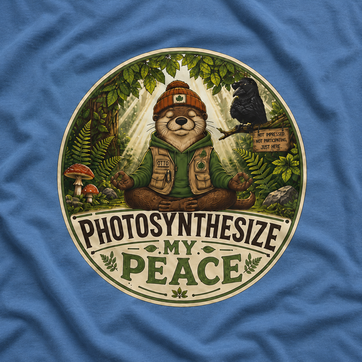 Photosynthesize My Peace Version 2 Tree Labels T‑Shirt