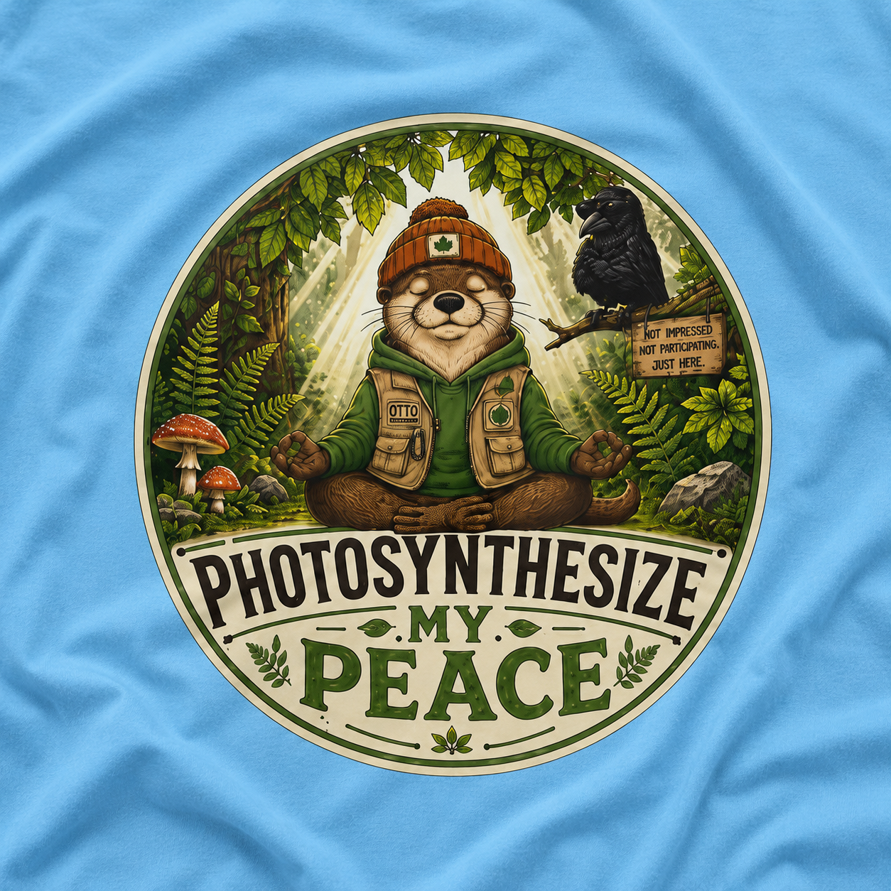 Photosynthesize My Peace Version 2 Tree Labels T‑Shirt