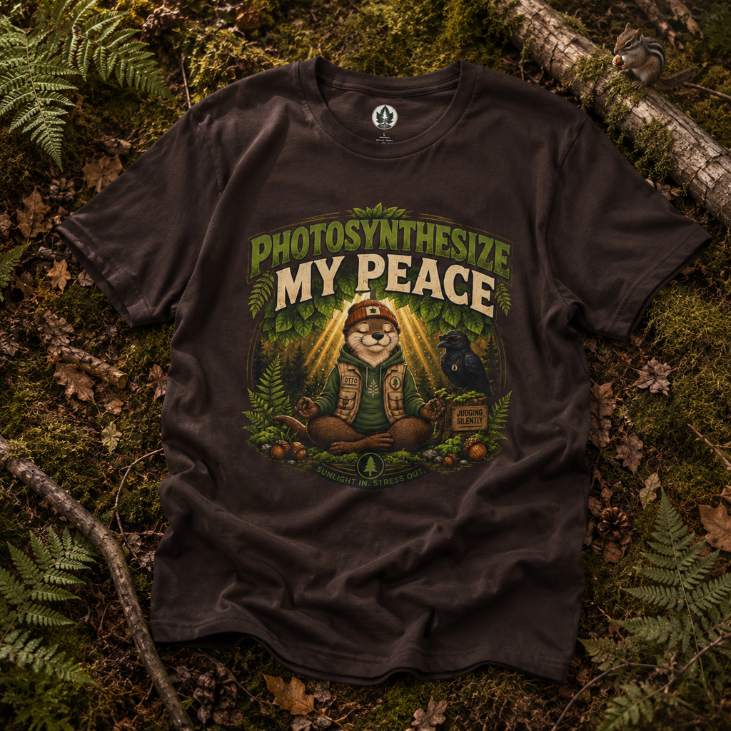 Photosynthesize My Peace Version 3 Tree Labels T‑Shirt