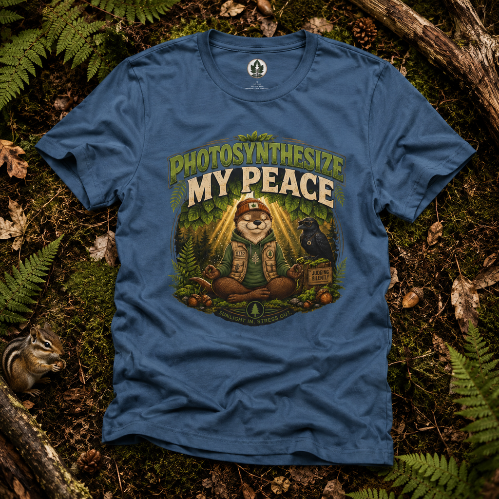Photosynthesize My Peace Version 3 Tree Labels T‑Shirt