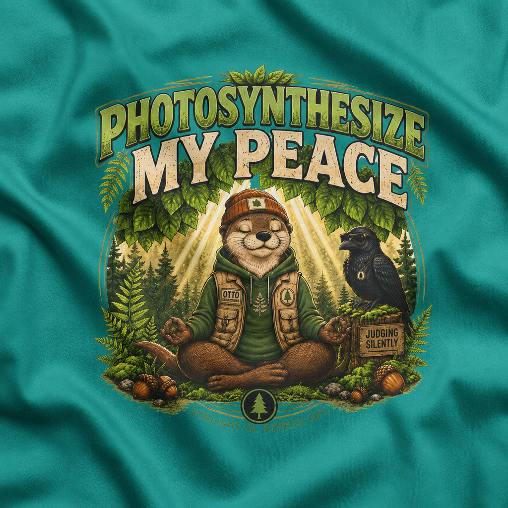 Photosynthesize My Peace Version 3 Tree Labels T‑Shirt