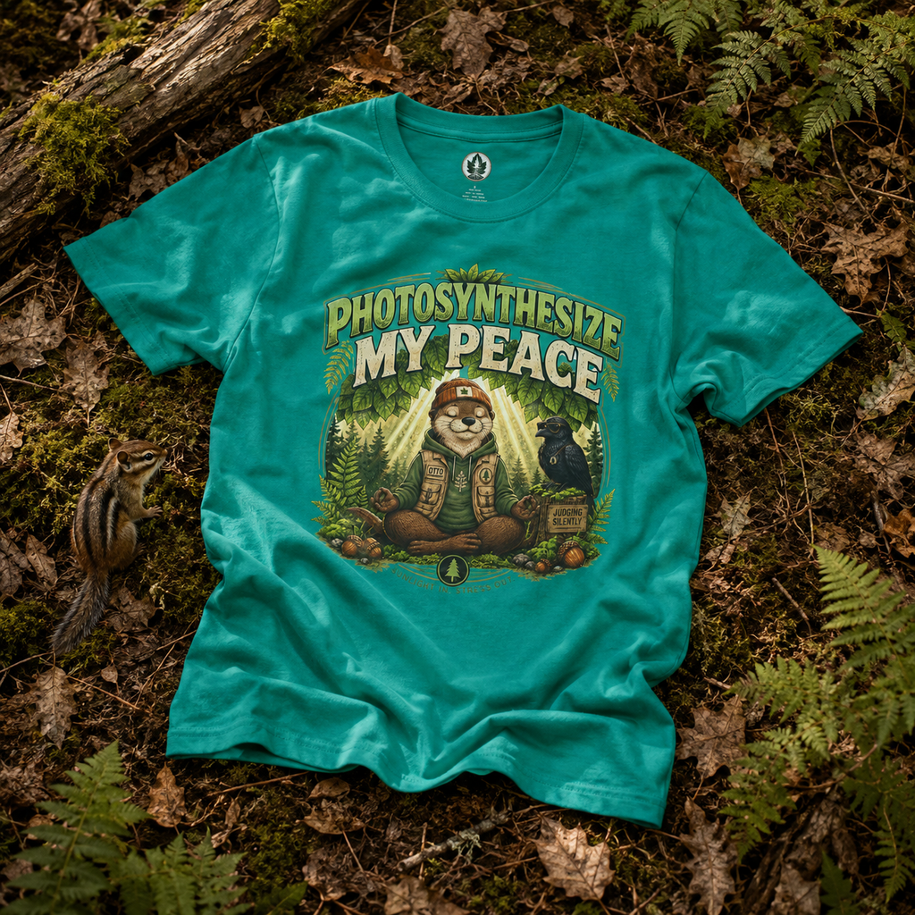 Photosynthesize My Peace Version 3 Tree Labels T‑Shirt