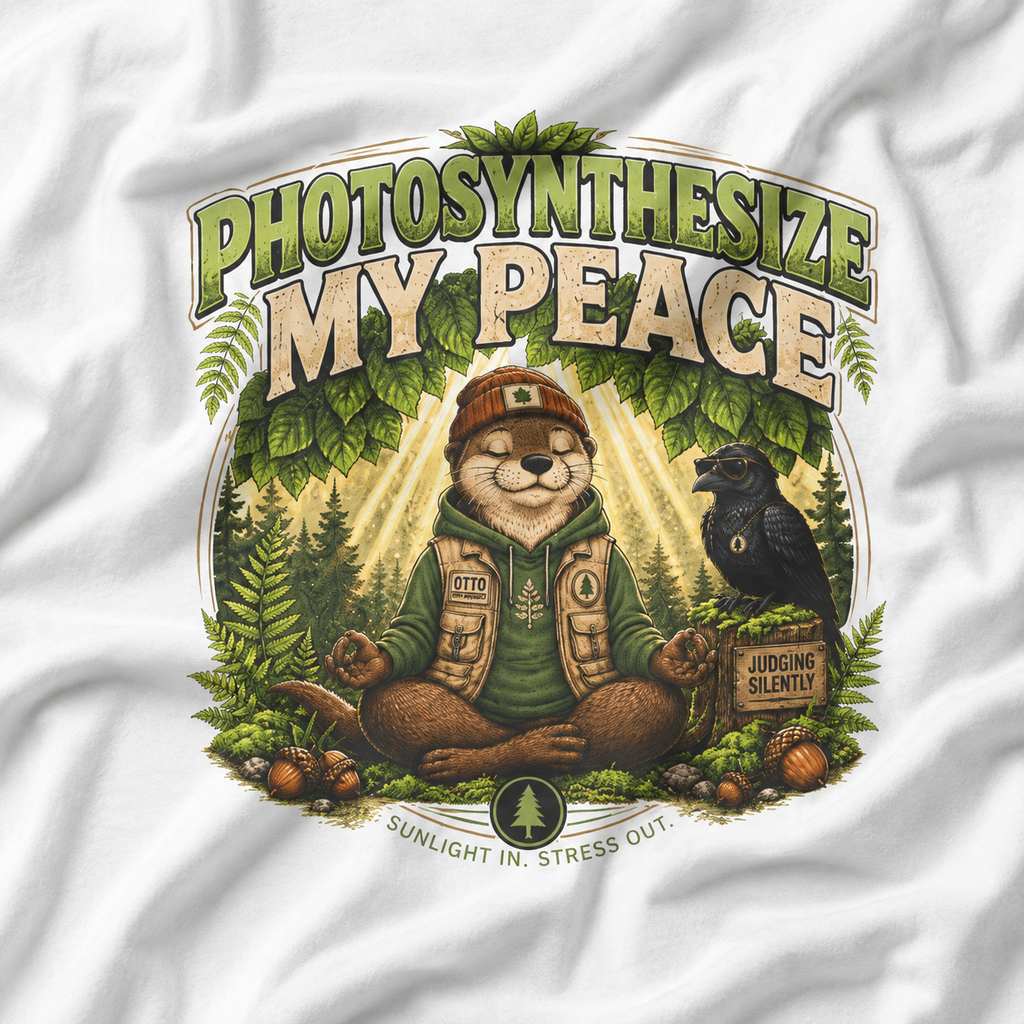 Photosynthesize My Peace Version 3 Tree Labels T‑Shirt