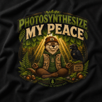 Photosynthesize My Peace Version 3 Tree Labels T‑Shirt