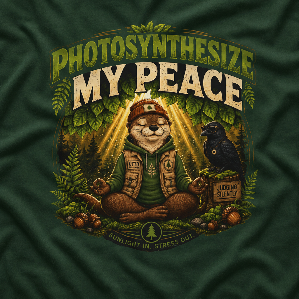 Photosynthesize My Peace Version 3 Tree Labels T‑Shirt