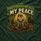 Photosynthesize My Peace Version 3 Tree Labels T‑Shirt