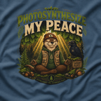 Photosynthesize My Peace Version 3 Tree Labels T‑Shirt