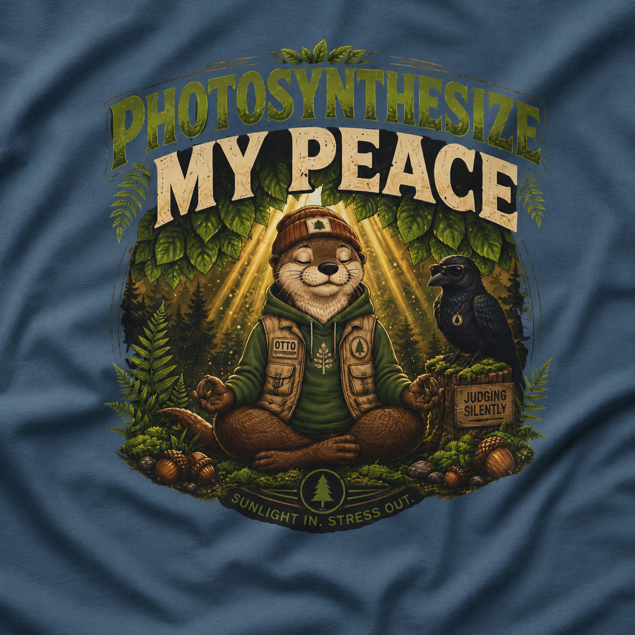Photosynthesize My Peace Version 3 Tree Labels T‑Shirt