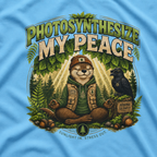 Photosynthesize My Peace Version 3 Tree Labels T‑Shirt