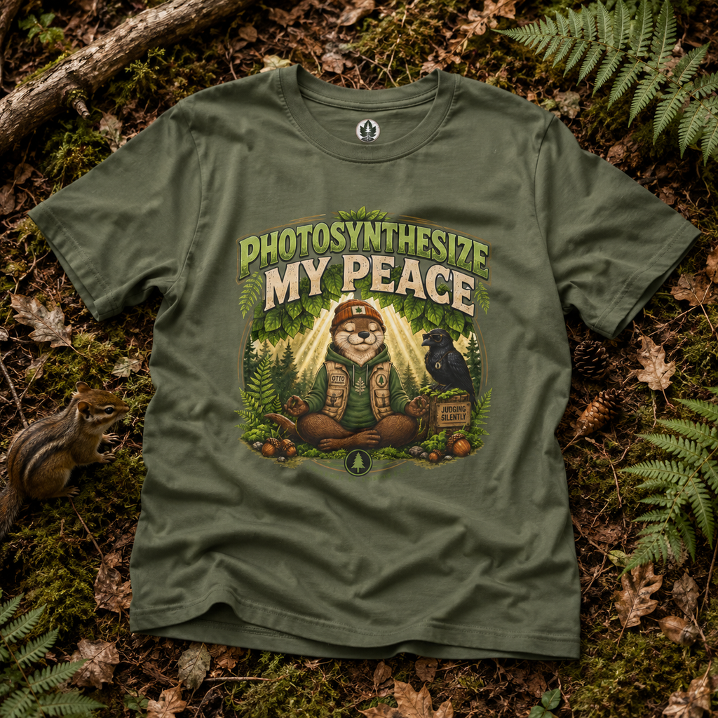 Photosynthesize My Peace Version 3 Tree Labels T‑Shirt