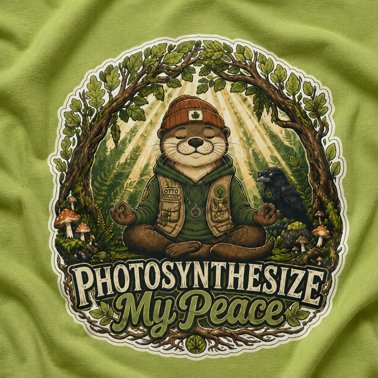 Photosynthesize My Peace Version 4 Tree Labels T‑Shirt