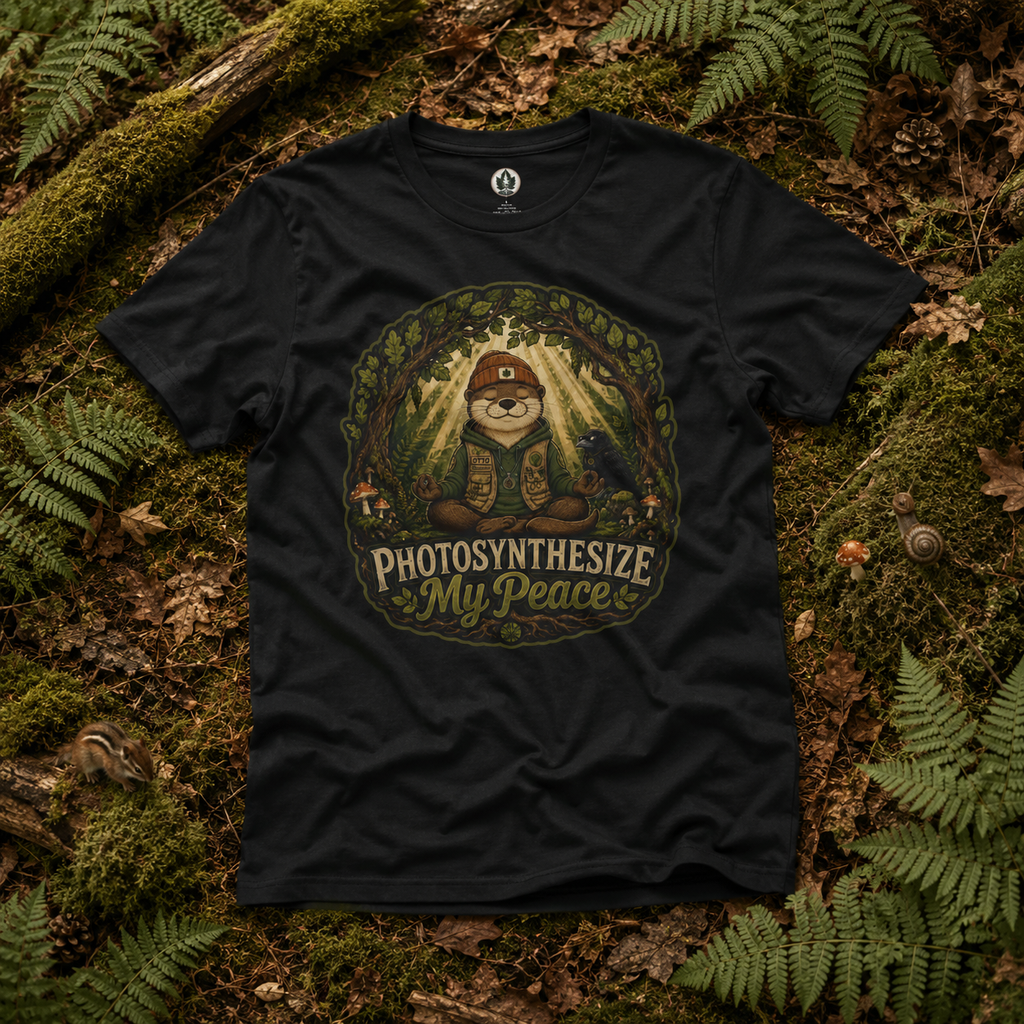 Photosynthesize My Peace Version 4 Tree Labels T‑Shirt