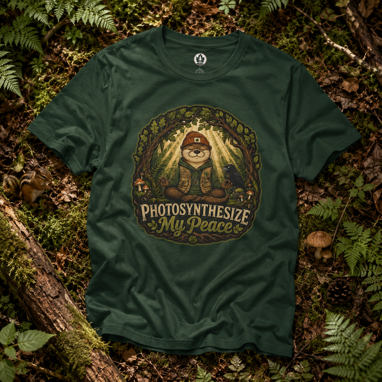 Photosynthesize My Peace Version 4 Tree Labels T‑Shirt