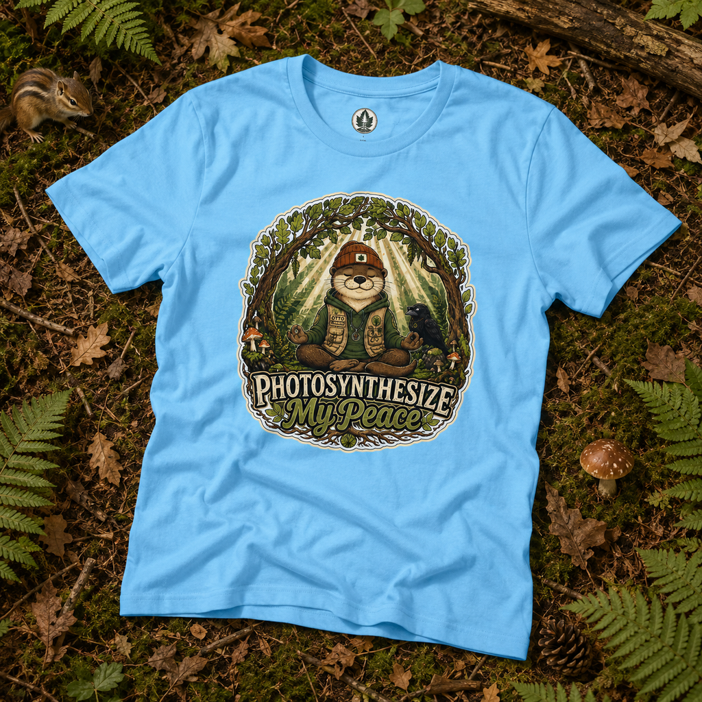 Photosynthesize My Peace Version 4 Tree Labels T‑Shirt