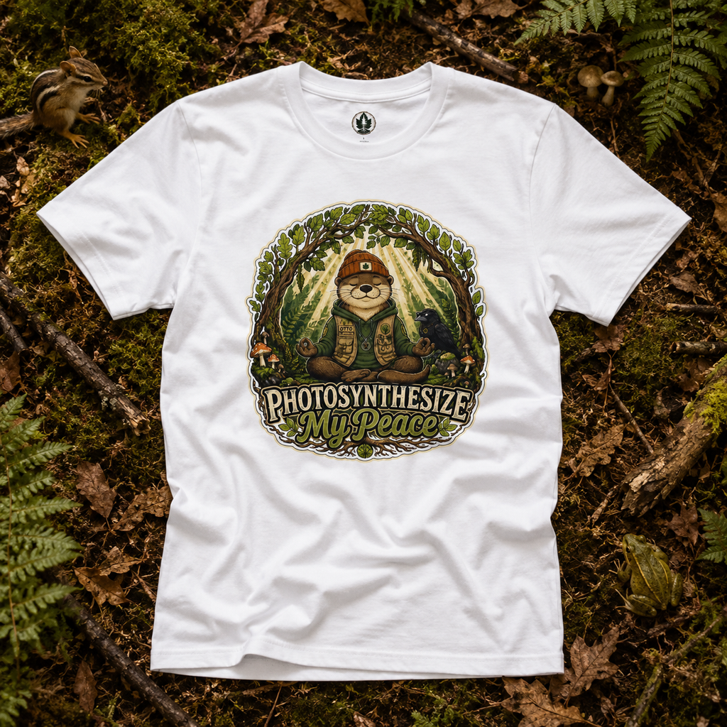 Photosynthesize My Peace Version 4 Tree Labels T‑Shirt