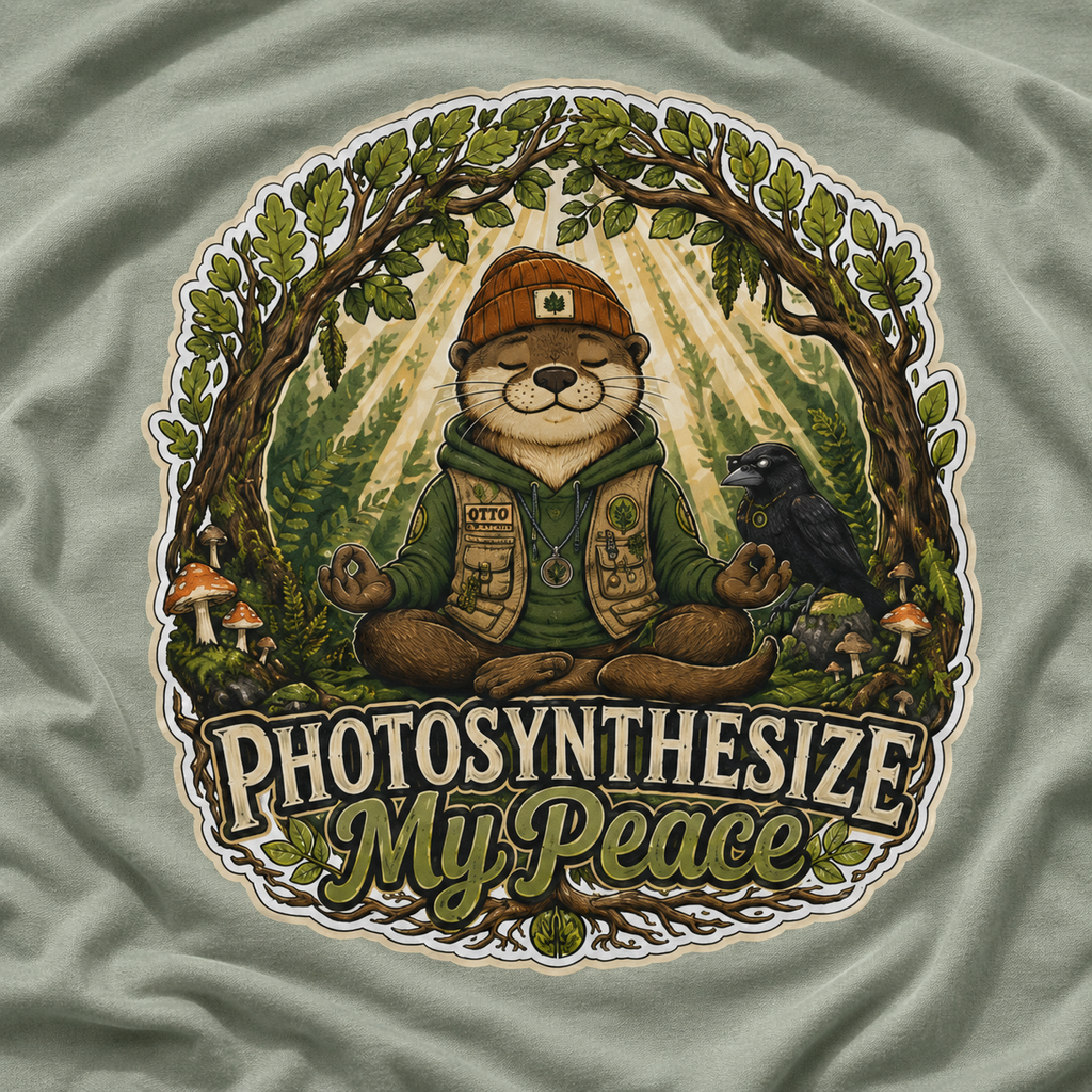 Photosynthesize My Peace Version 4 Tree Labels T‑Shirt