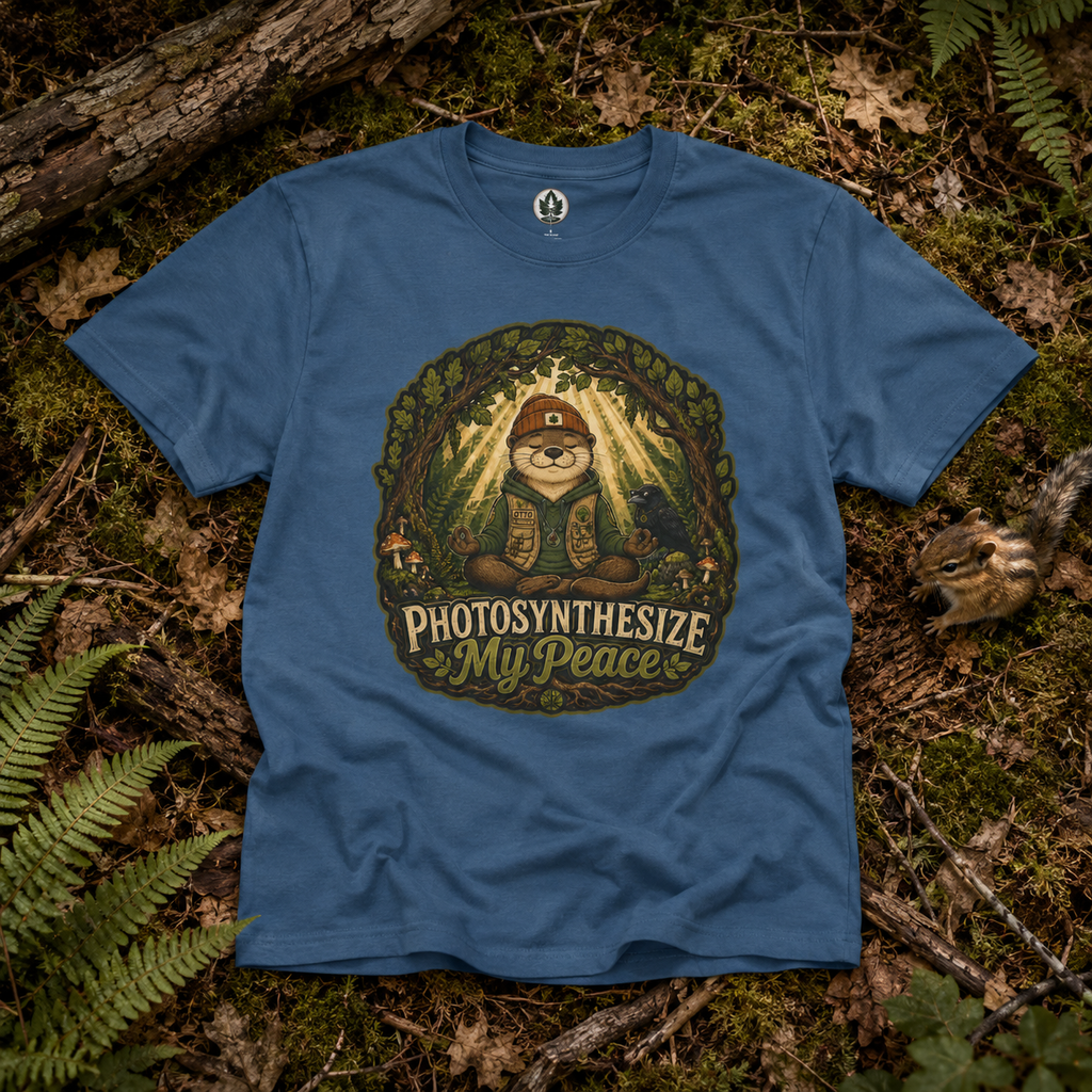 Photosynthesize My Peace Version 4 Tree Labels T‑Shirt