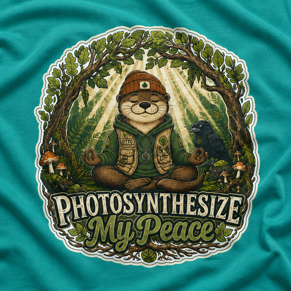 Photosynthesize My Peace Version 4 Tree Labels T‑Shirt