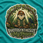 Photosynthesize My Peace Version 4 Tree Labels T‑Shirt