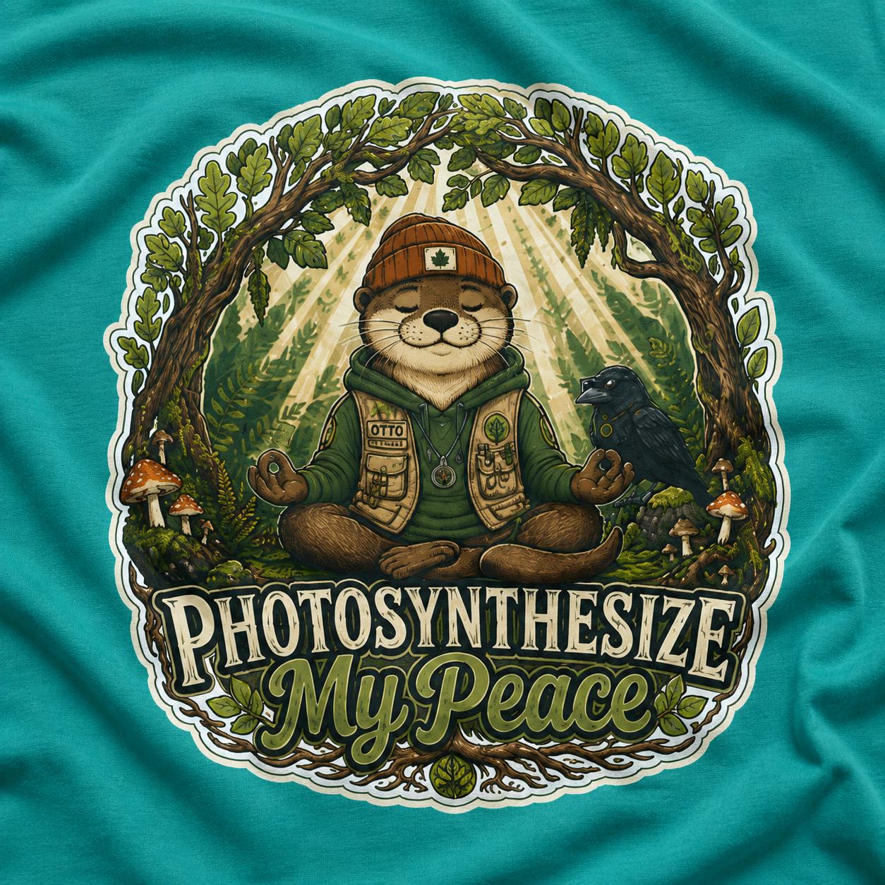 Photosynthesize My Peace Version 4 Tree Labels T‑Shirt